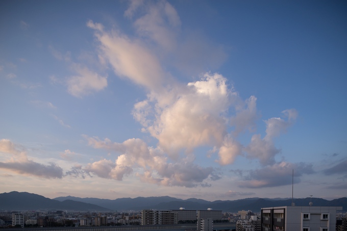 Morning Clouds in Atago Sky